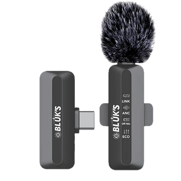 BX-115 | Professional Wireless Bluetooth Microphone for Studio-Quality Sound